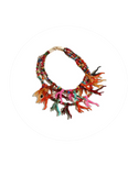 Corally Yours - Multistrand resin faux coral necklace